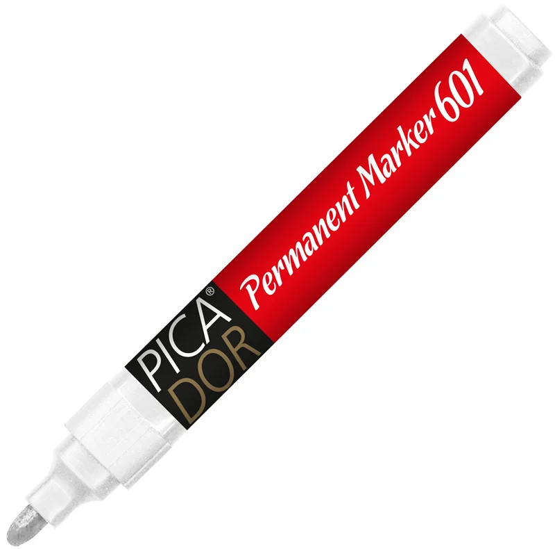 PICADOR PERMANENT MARKER 601 YUVARLAK UÇ BEYAZ