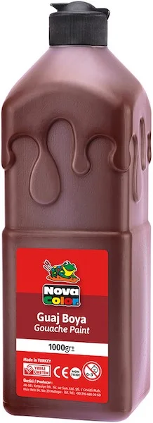 NOVA COLOR GUAJ BOYA 1000 GR KAHVERENGİ NC-327