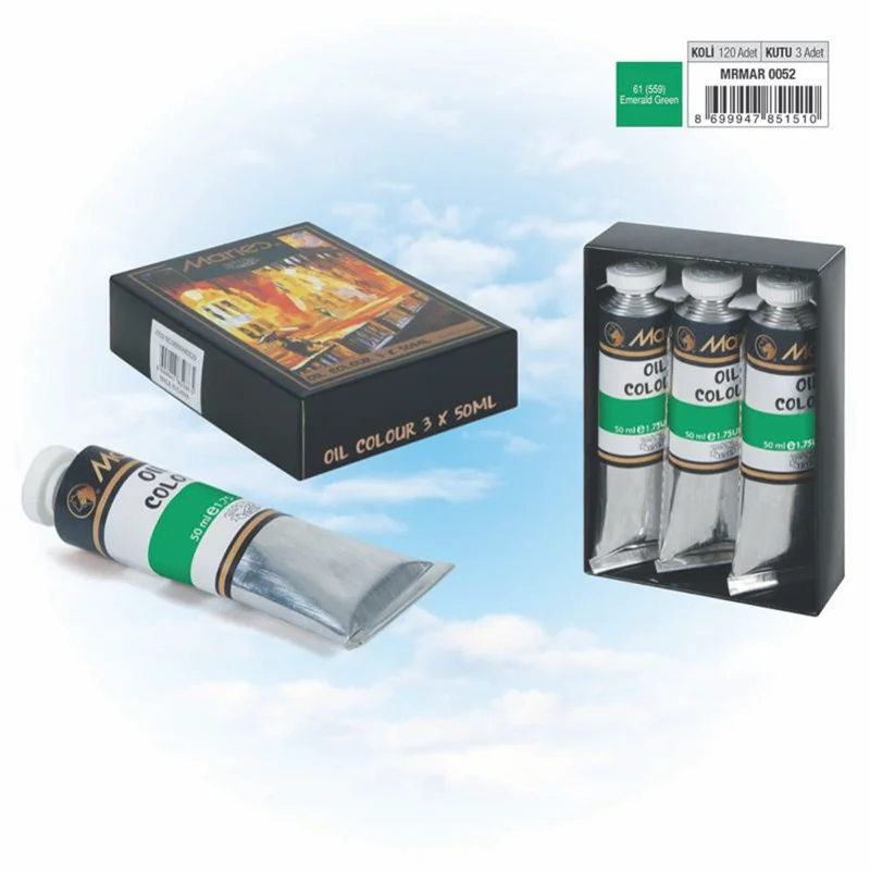 MARIES YAĞLI BOYA 50 ML E1384-61*559 EMERALD GREEN
