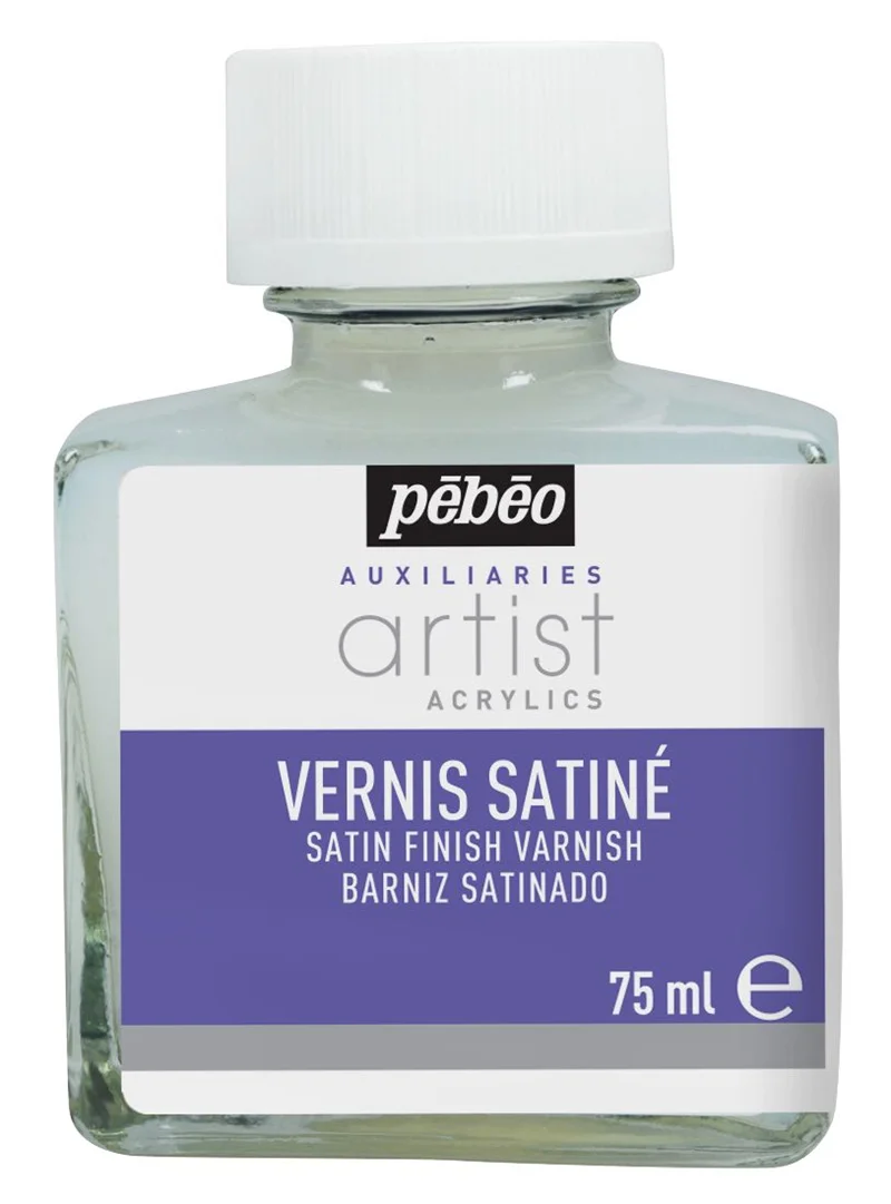 PEBEO YARDIMCI MALZEME AKRİLİK BOYA VERNİK SATEN EF 75 ML 520150