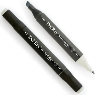 DEL REY GRAFİK MARKÖR TWIN MN-DRCG1 COOL GREY