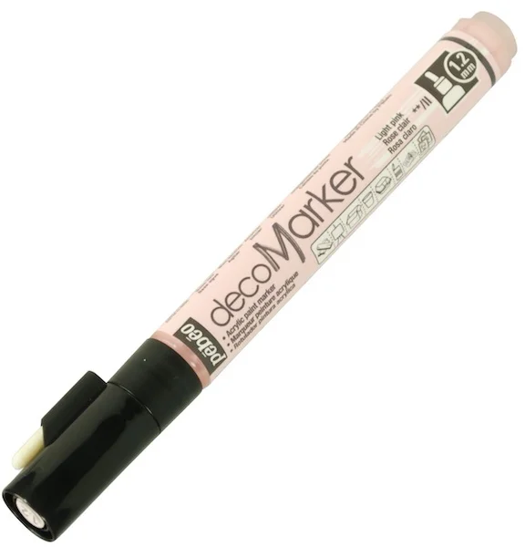 PEBEO AKRİLİK MARKÖR DECO 1.2 LIGHT PINK 205710
