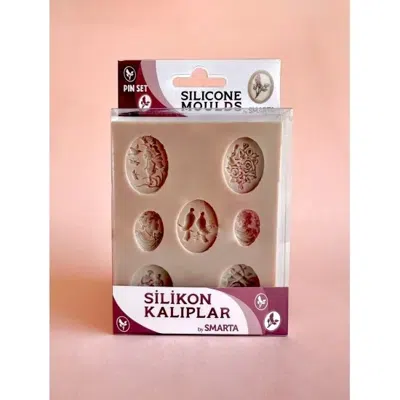 SMARTA SİLİKON KALIP TAKI SETİ ROZET SK1013046