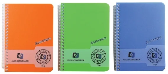 ALEX DEFTER A4 PP KAPAK SPİRALLİ 120 YP ÇİZGİLİ ALX-614