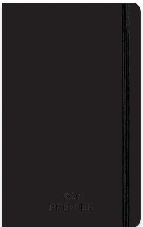 KESKİN DEFTER PREMİER SİYAH 9x14 CİLTLİ 80 YP. ÇİZGİLİ 410602