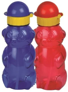 B&amp;D MATARA 500 ML PLASTİK FİGÜRLÜ İNCE PİPETLİ BD-MT0017