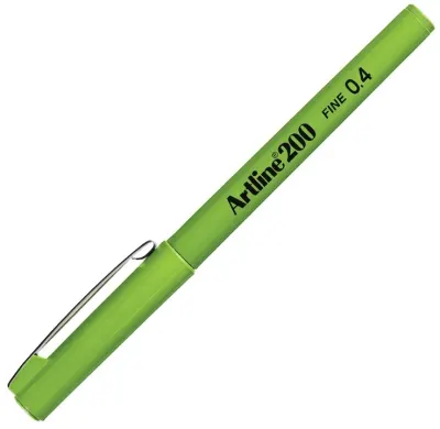 ARTLINE FINELINER KALEM FINE 200N 0.4 FISTIK YEŞİLİ A-EK-200N Y.GRE (Best)