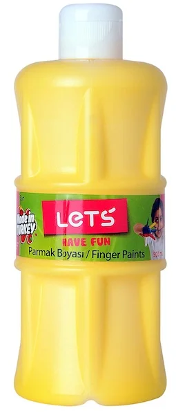 LETS PARMAK BOYASI 500 ML SARI L5002
