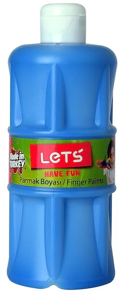 LETS PARMAK BOYASI 500 ML MAVİ L5006