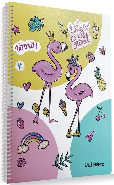 ÇINAR DEFTER A4 DREAM SPİRALLİ PP KAPAK 96 YP. ÇİZGİLİ 72510