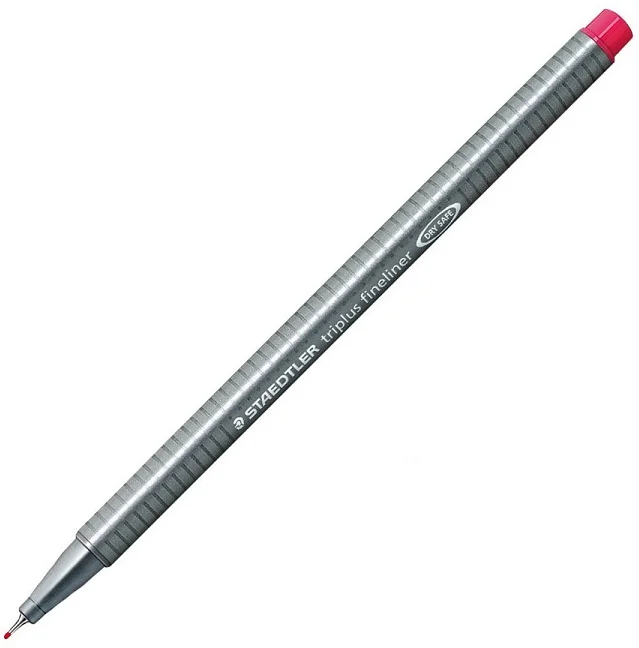 STAEDTLER FINELINER TRIPLUS 0.3 BORDO KIRMIZI 334-23