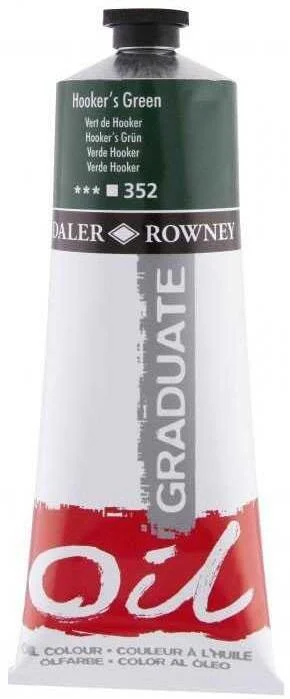 DALER ROWNEY YAĞLI BOYA GRADUATE GRAD SERİSİ 200 ML HOOKER'S GREEN 117200352
