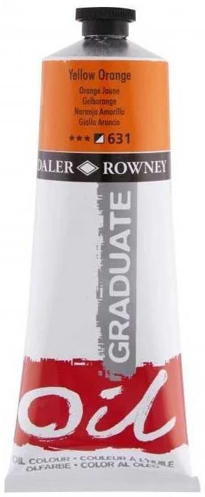 DALER ROWNEY YAĞLI BOYA GRADUATE GRAD SERİSİ 200 ML YELLOW ORANGE 117200631