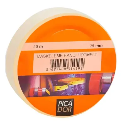 PICADOR MASKELEME HOTMELT ASKISIZ 4701 25MMX40MT KP005 (Best)