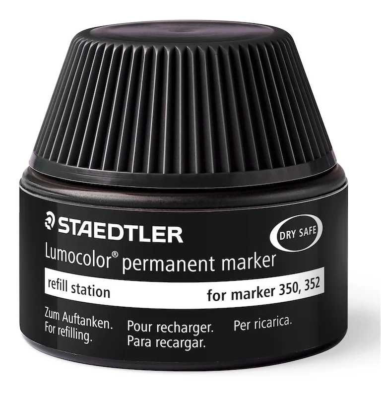 STAEDTLER PERMANENT MARKÖR  MÜREKKEBİ LUMOCOLOR SİYAH 488 50-9