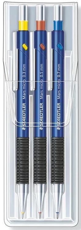 STAEDTLER VERSATİL KALEM MARS MICRO 3 LÜ BLS. 775 SC WP303