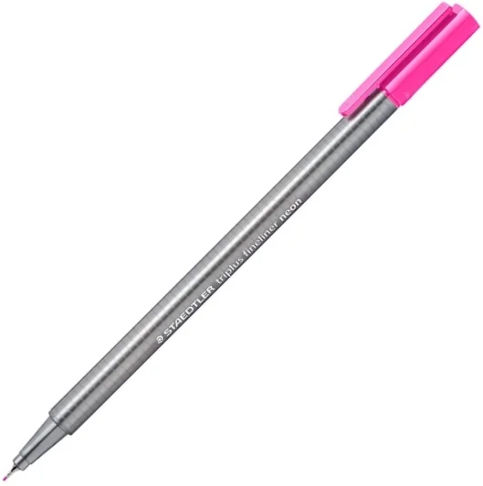STAEDTLER FINELINER TRIPLUS 0.3 NEON PEMBE 334-221