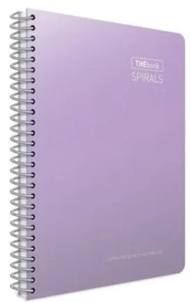 GIPTA DEFTER THEBOOK SPIRALS 17x24 SPİRALLİ SERT KAPAK 140 YP. ÇİZGİLİ 5518