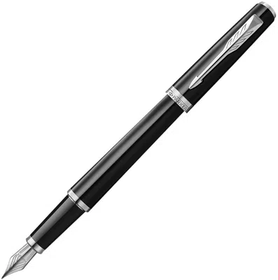 PARKER DOLMA KALEM MAT SİYAH CT  M UÇ KROM 2231405