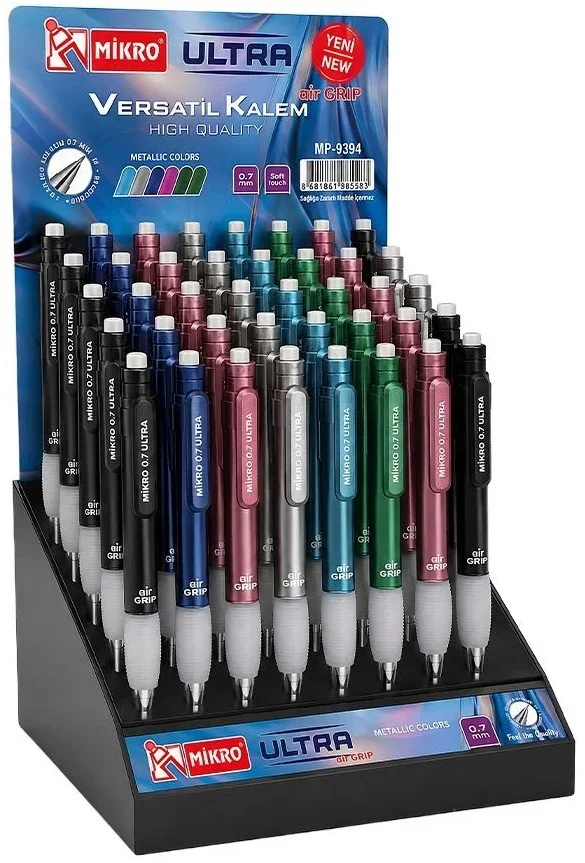 MİKRO VERSATİL KALEM ULTRA AİR GRİP METALİK MP-9394M