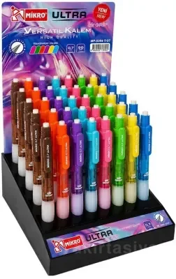MİKRO VERSATİL KALEM ULTRA AİR GRİP TRANSPARENT MP-9394T
