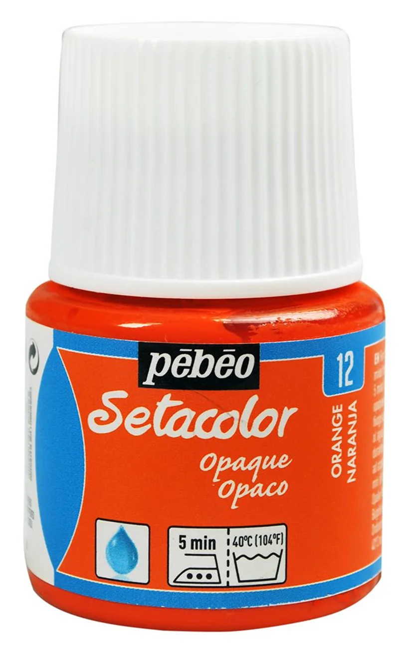 PEBEO KUMAŞ BOYASI SETACOLOR OPAQUE 45 ML 295*12 ORANGE