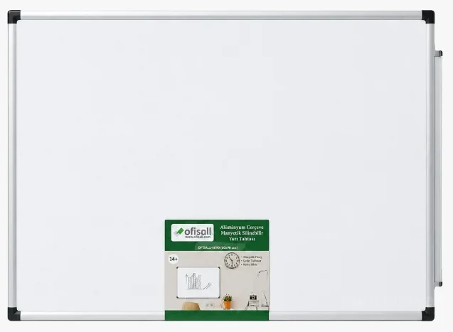 5K OFİSALL PLANLAMA TAHTASI MANYETİK ALÜMİNYUM ÇERÇEVE 60x90 CM OFS041-6090