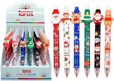TAROS TÜKENMEZ KALEM YILBAŞI FİGÜRLÜ 8620