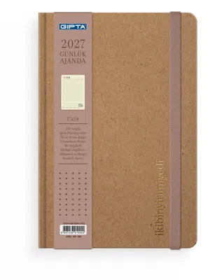 GIPTA AJANDA HAFTALIK 9x14 DUNE 3-0145DNK-2021