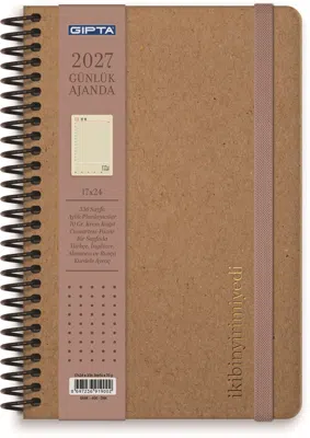 GIPTA AJANDA GÜNLÜK 17x14 DUNE 3-0409DNK-2021