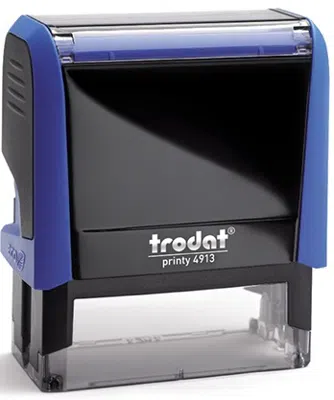 TRODAT KAŞE 4913 MAVİ KEÇELİ