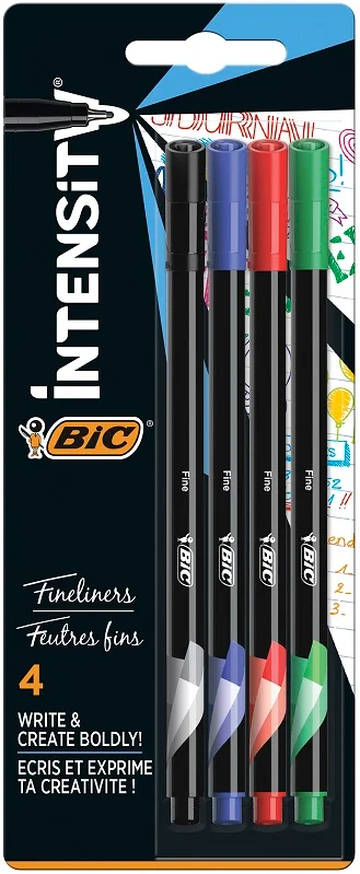 BIC FINELINER INTENSITY 4 LÜ KLASİK BLS. 942082