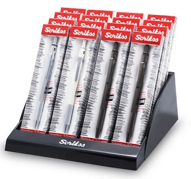 SCRIKSS OFFICE VERSATİL KALEM GRAPH-X METAL 0.5 16 LI STAND