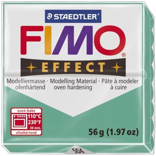 FIMO SOFT MODELLEME KİLİ 57 GR ŞEFFAF YEŞİL 8020-504 07