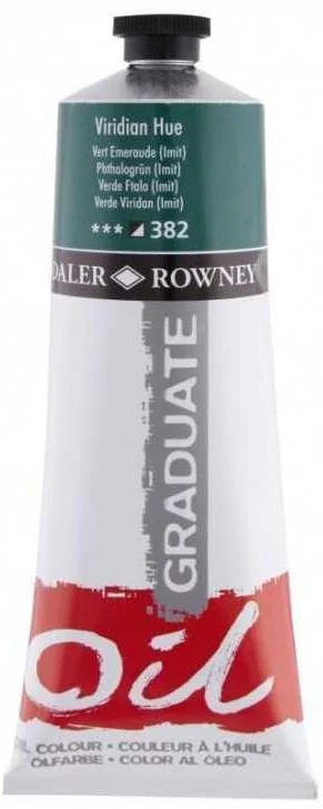 DALER ROWNEY YAĞLI BOYA GRADUATE GRAD SERİSİ 200 ML VIRIDIAN HUE 117200382
