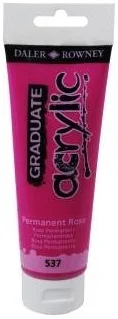 DALER ROWNEY AKRİLİK BOYA GRADUATE SERİSİ 120 ML PERMANENT ROSE 123120537