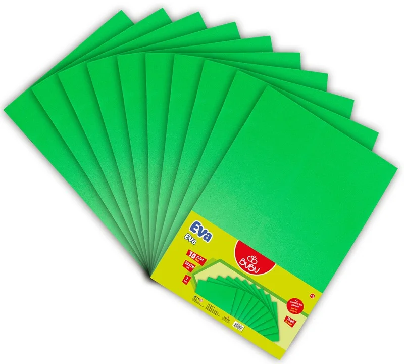 BU-BU EVA 50x70 EVA YEŞİL 10 LU EV0014