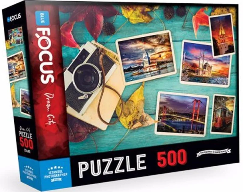 BLUE FOCUS PUZZLE 500 PARÇA İSTANBUL FOTOĞRAFÇISI BF331