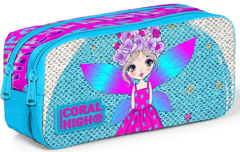 YAYGAN KALEM ÇANTASI CORAL HIGH İKİ BÖLMELİ 22399