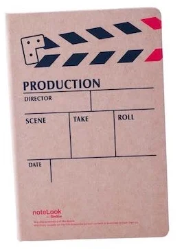 SCRIKSS NOTELOOK DEFTER PRODUCTION YATAY A7 ÇİZGİLİ SİYAH