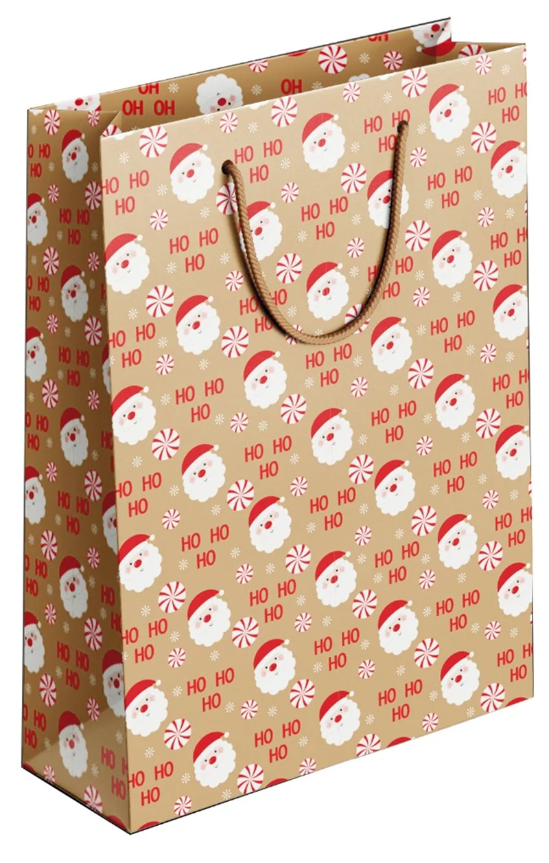 KESKİN KARTON ÇANTA DK4 HO-HO-HO 170208-99