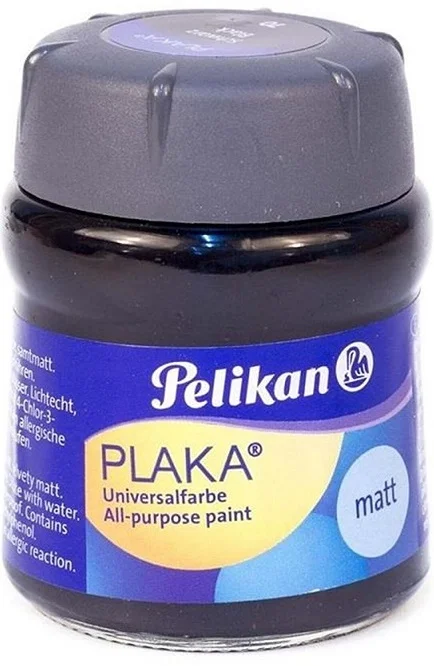PELİKAN PLAKA BOYASI 50ML 70 BLACK 101212