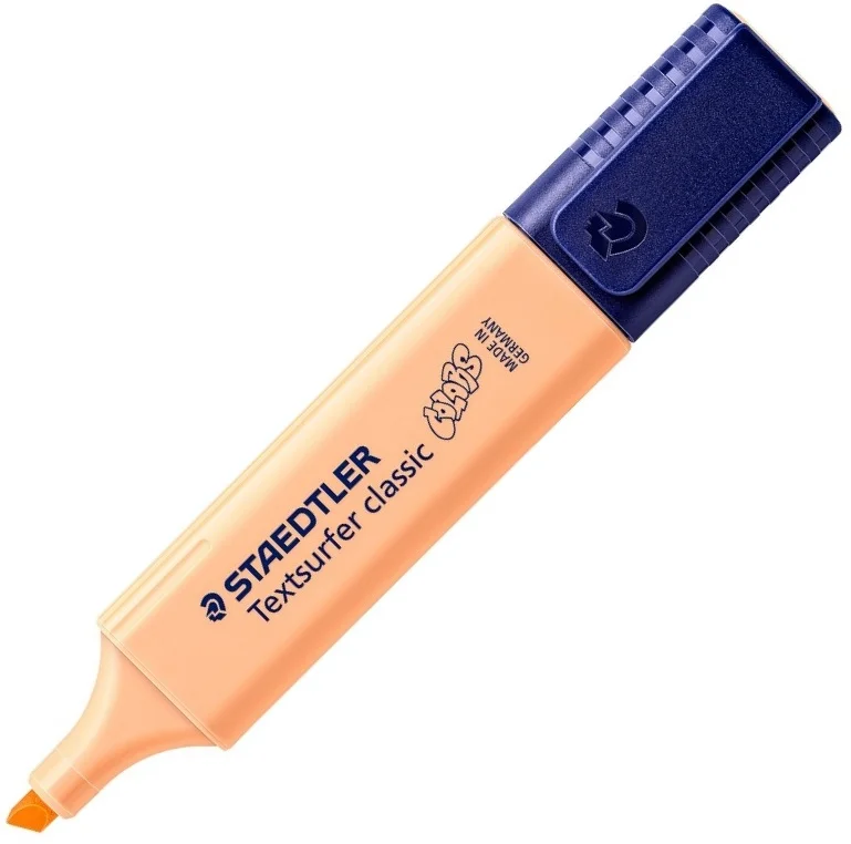 STAEDTLER FOSFORLU KALEM TEXTSURFER CLASSIC PASTEL ŞEFTALİ 364 C-405
