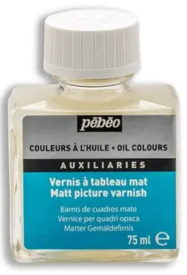 PEBEO YARDIMCI MALZEME YAĞLI BOYA VERNİK MAT 75 ML ŞİŞE 650812
