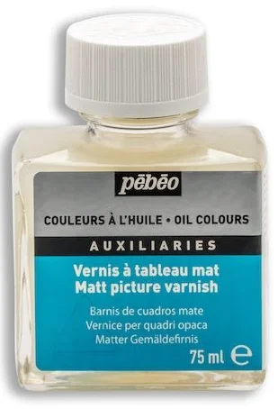 PEBEO YARDIMCI MALZEME YAĞLI BOYA VERNİK MAT 75 ML ŞİŞE 650812