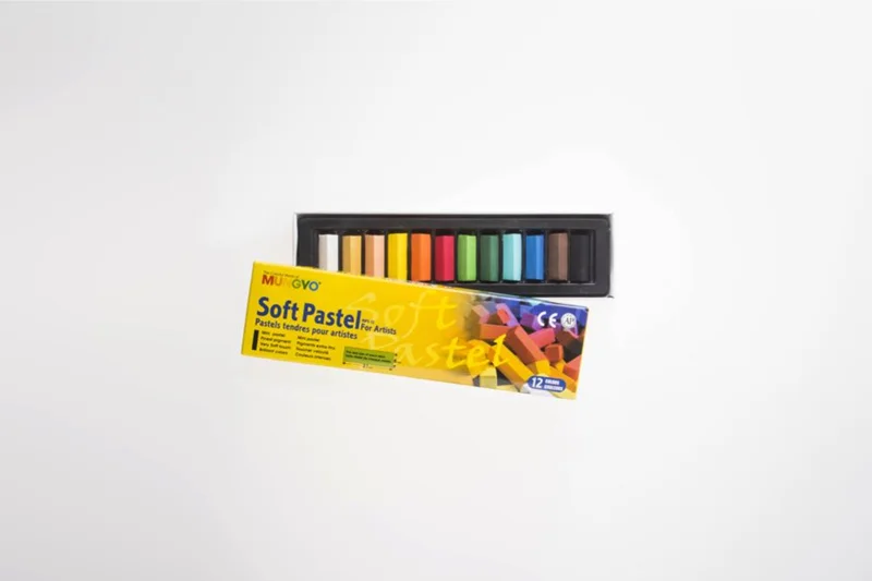MUNGYO PASTEL BOYA GALLERY SOFT KÖŞELİ 1/2 BOY 12 Lİ MPS-12