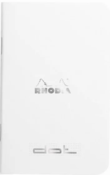 RHODIA DEFTER BASIC DİKİŞLİ 7.5x12 80 GR 24 YP DOT BEYAZ RD119153