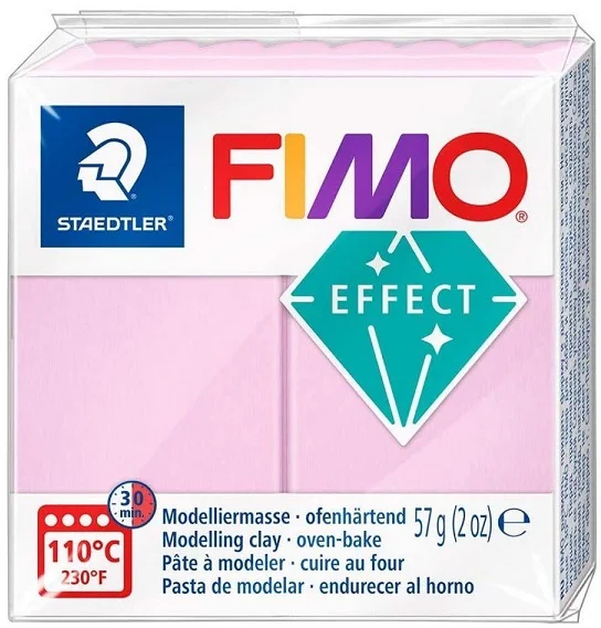 FIMO SOFT MODELLEME KİLİ 57 GR AÇIK PEMBE 8020-205 07