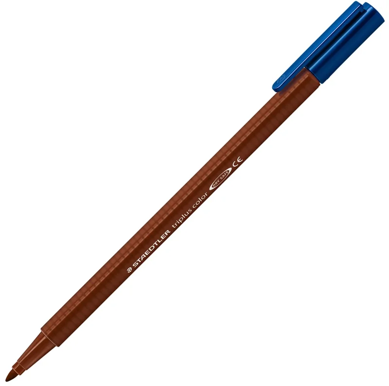 STAEDTLER KEÇELİ KALEM TRIPLUS COLOR 1.0 KAHVERENGİ 323-76