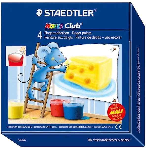 STAEDTLER PARMAK BOYASI NORIS KARIŞIK RENK 100 ML 4 LÜ 8814 D 100ML